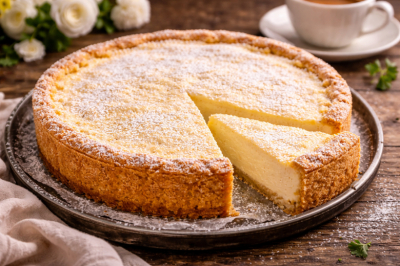 Перетираю муку с маслом и беру творог: пирог &laquo;Облако&raquo; &mdash; самый нежный творожный десерт к чаю