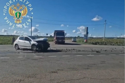 ДТП с участием автобуса произошло в Алексеевском районе Татарстана