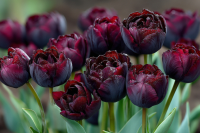 Черные бутоны, которые завораживают и притягивают взгляды: распустятся уже в апреле