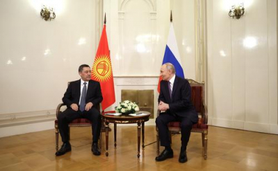 Песков: Путин сегодня в Москве проведет встречу с президентом Киргизии Жапаровым