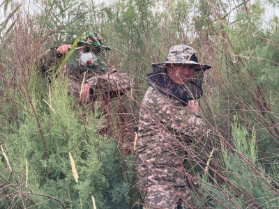Поиски экипажа пропавшего вертолета продолжаются в сложных гидрографических условиях