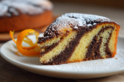 Полосатое чудо: мраморный десерт &laquo;Зебра&raquo; без муки и с апельсиновой ноткой