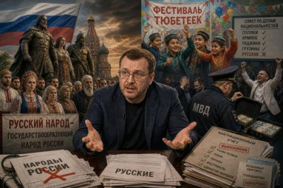 «Ребята, вы что?!»: Михаил Бурда о том, как чиновники вычёркивают русских из списка «народов России»