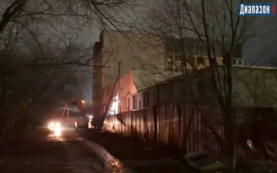 Народный репортер. Огненный фейерверк тушили в Жилгородке