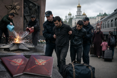 Две семьи из Таджикистана лишили гражданства РФ за тушение Вечного огня в Бурятии и нарушения российских законов