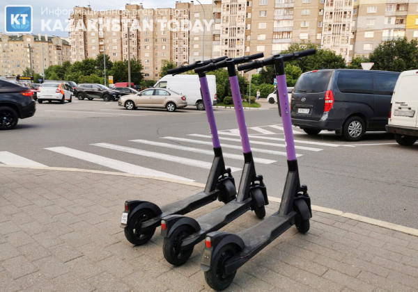 В Казахстане глав кикшеринговых компаний будут наказывать за нарушения при эксплуатации самокатов