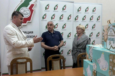 Профсоюзы Татарстана передали помощь жителям Лисичанска