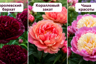 Нашла «королевский бархат» и еще 5 необычных сортов пионов: на вашу клумбу будут оборачиваться все